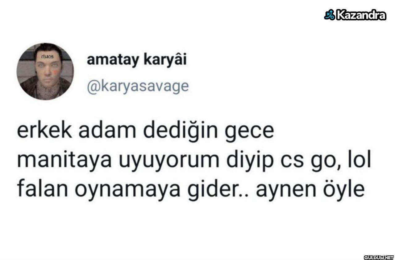 erkek adam dediğin gece...