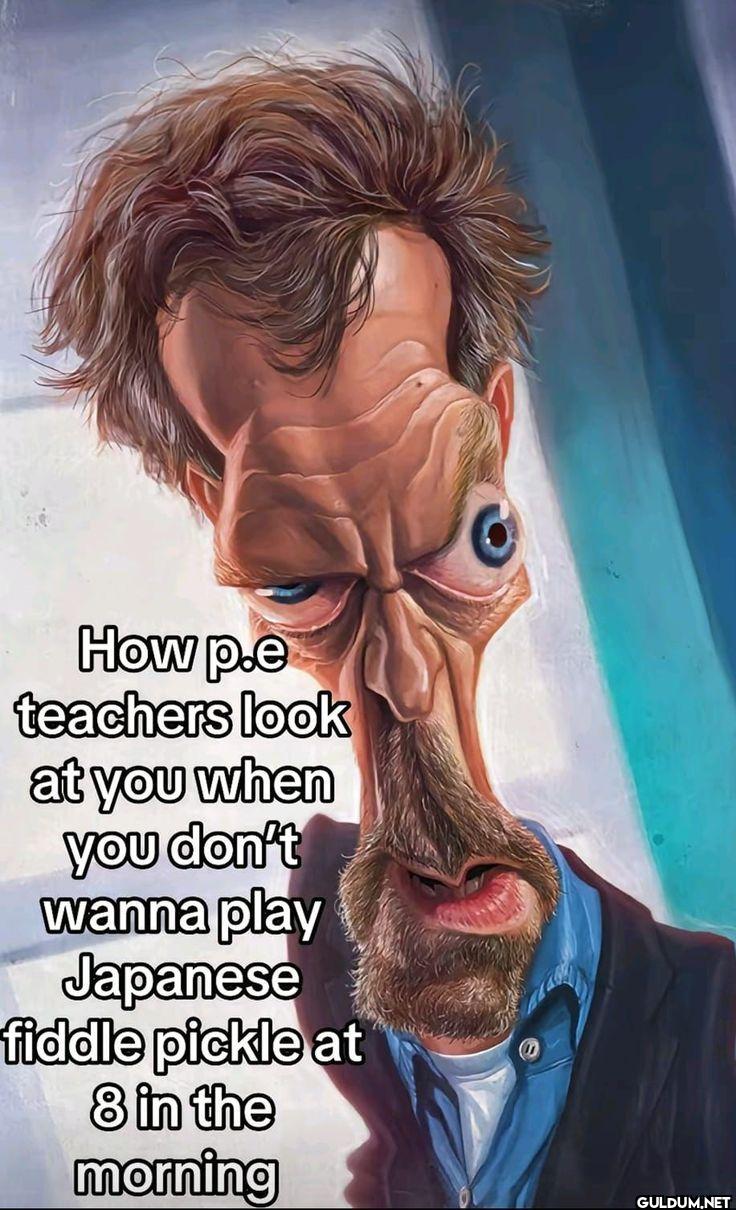 How p.e teachers look at...