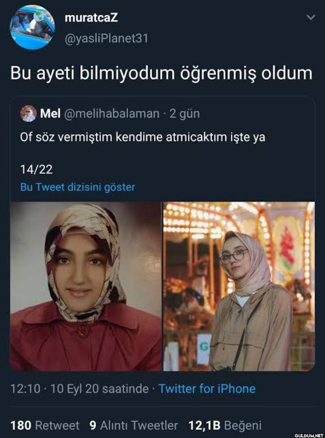 Bu ayeti bilmiyodum...