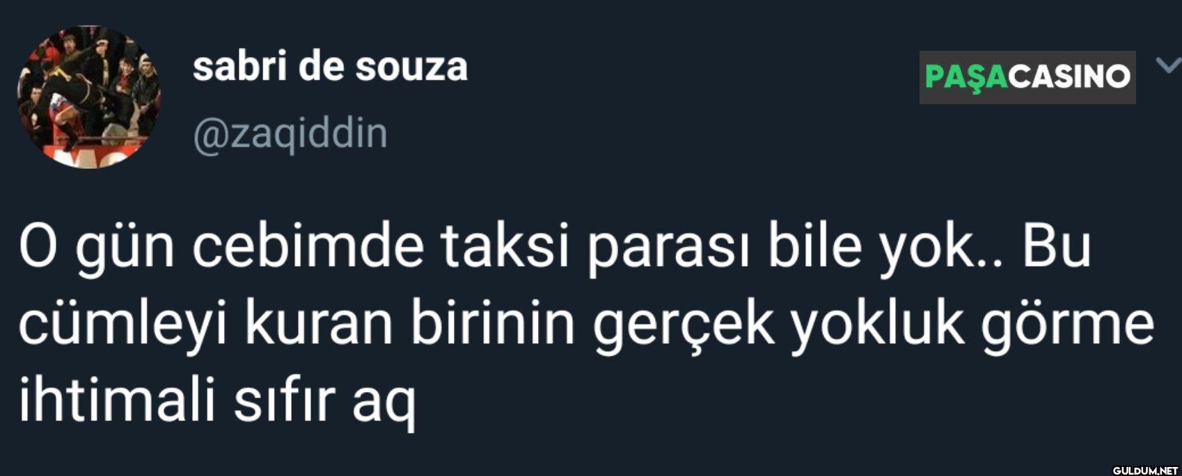 PAŞACASINO O gün cebimde...