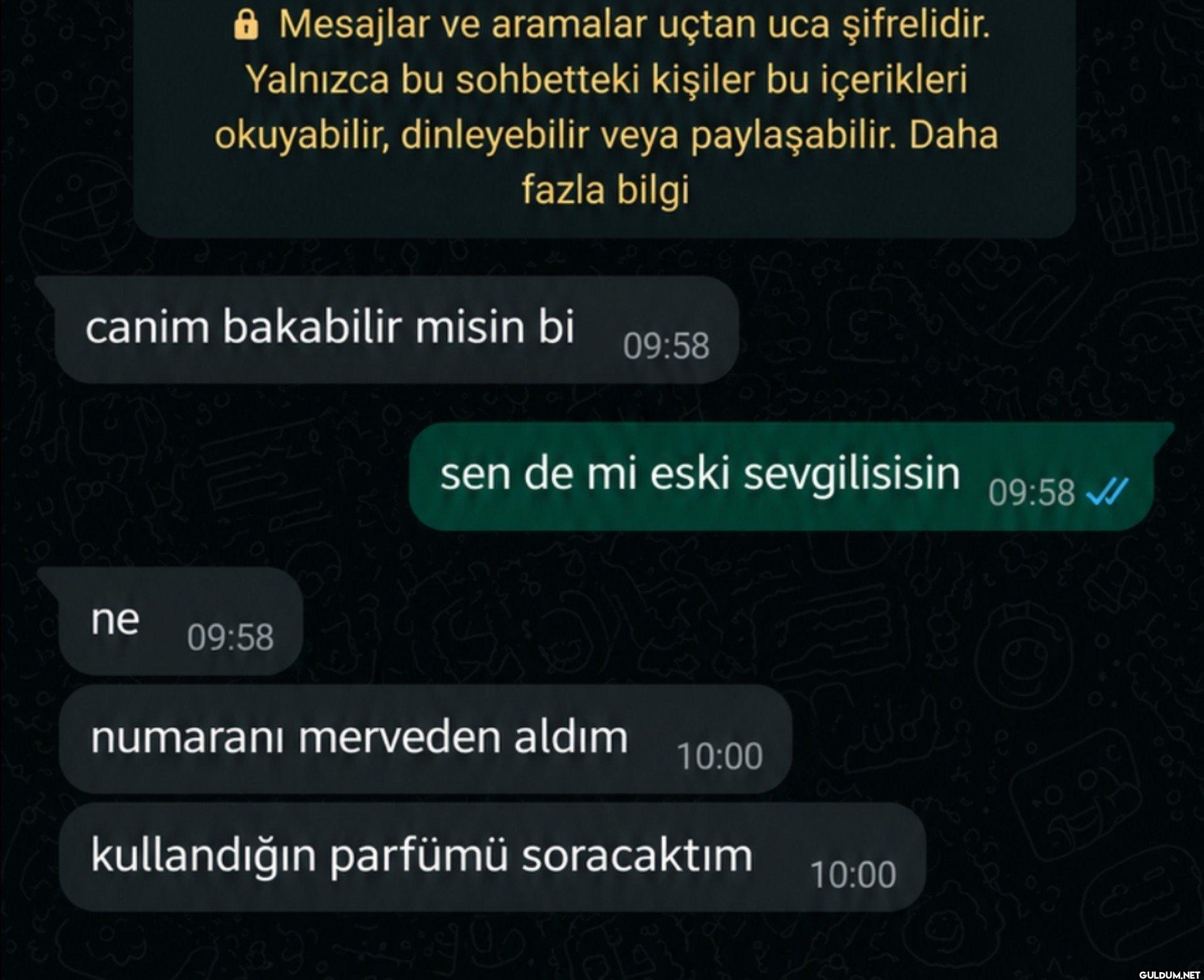 Kişi hazırlıksız...