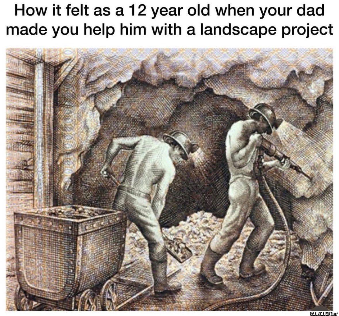 How it felt as a 12 year...
