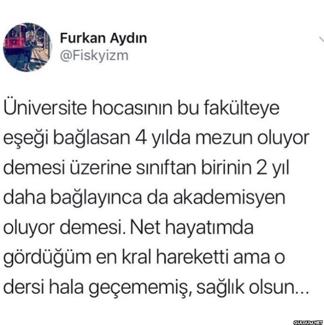 Üniversite hocasının bu...