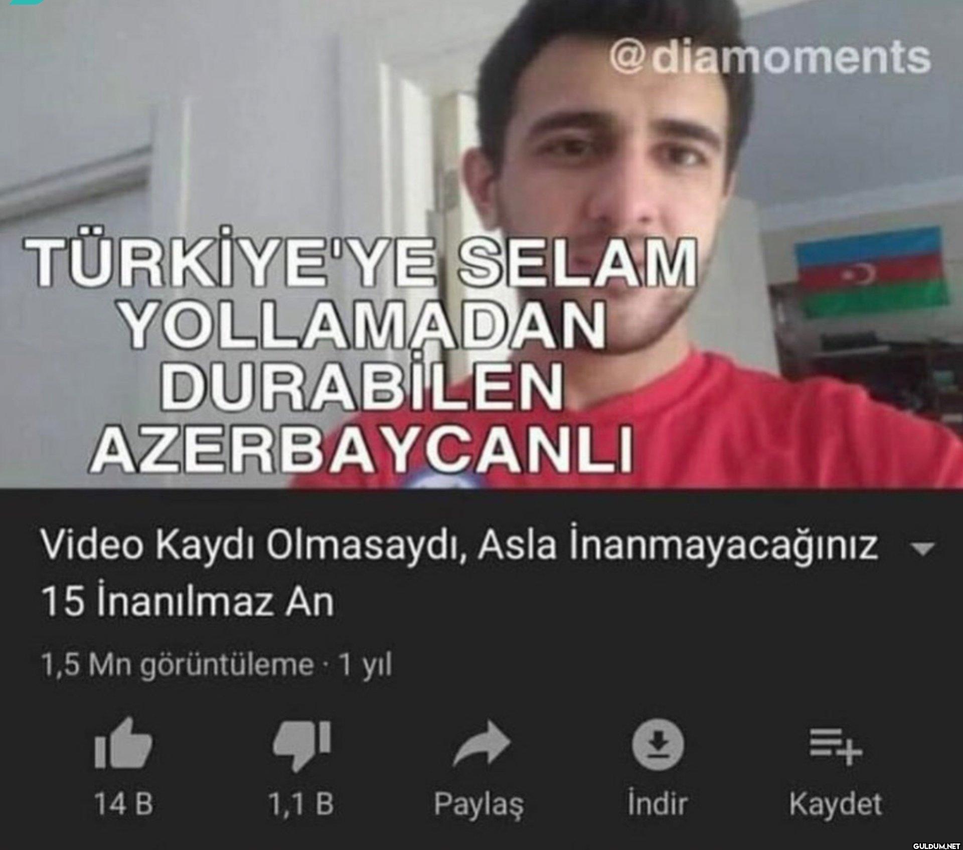 TÜRKİYE'YE SELAM...