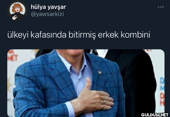 ülkeyi kafasında bitirmiş...