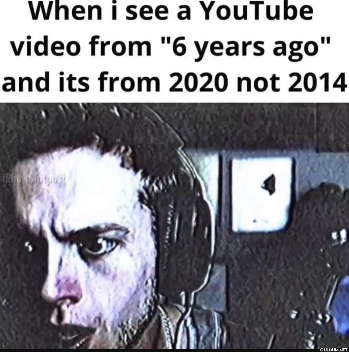 When i see a YouTube video...