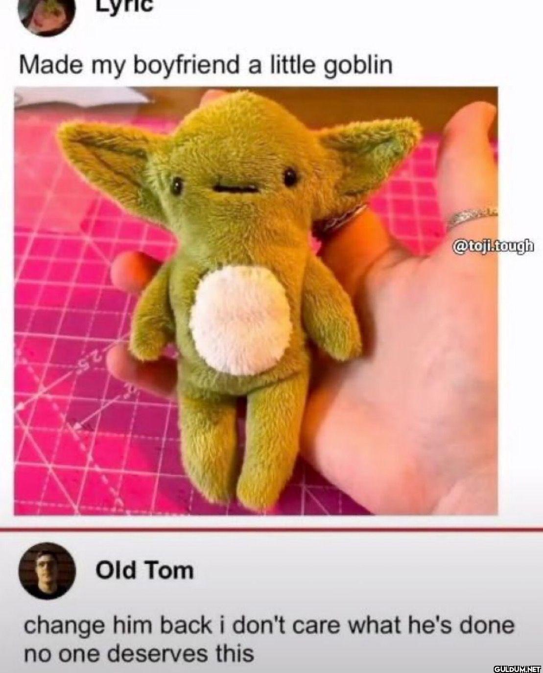 Made my boyfriend a little...