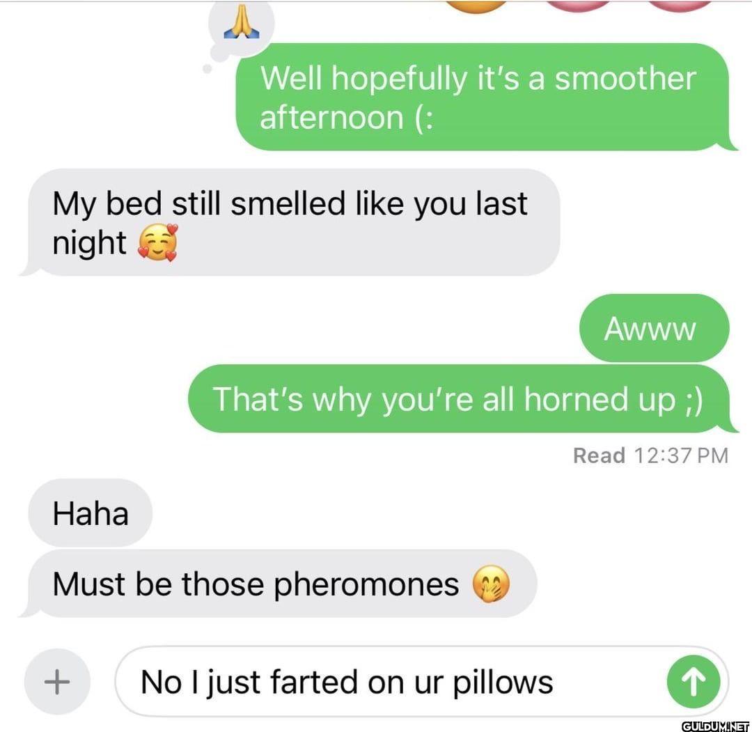 Well hopefully it's a...