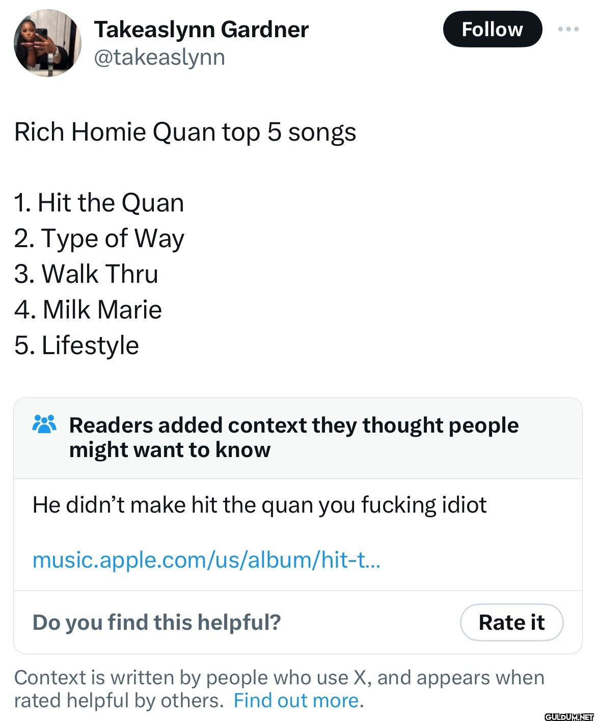 Rich Homie Quan top 5...