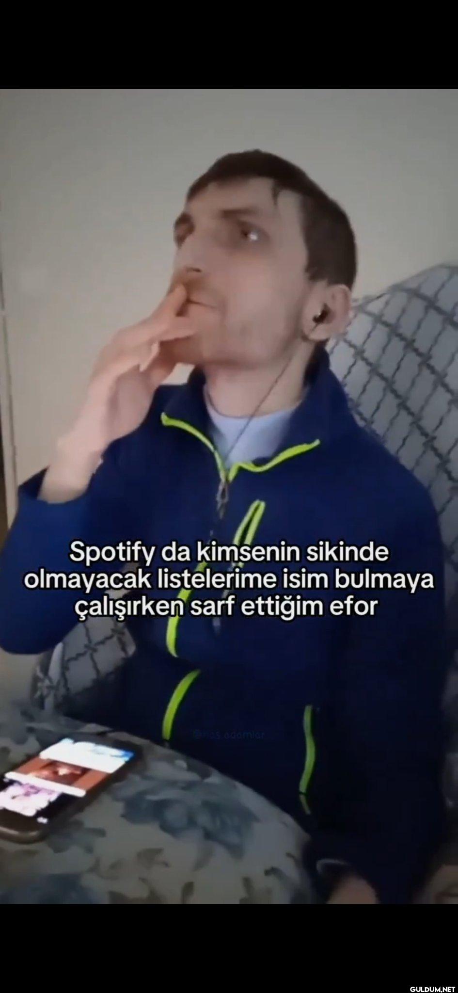 Spotify da kimsenin...