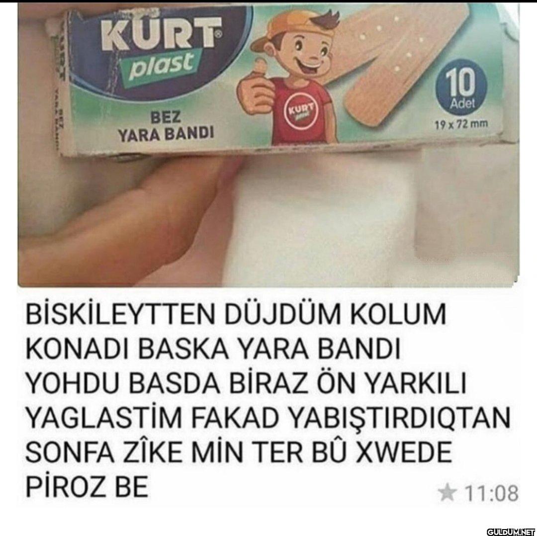 KÜRT plast BEZ YARA BANDI...