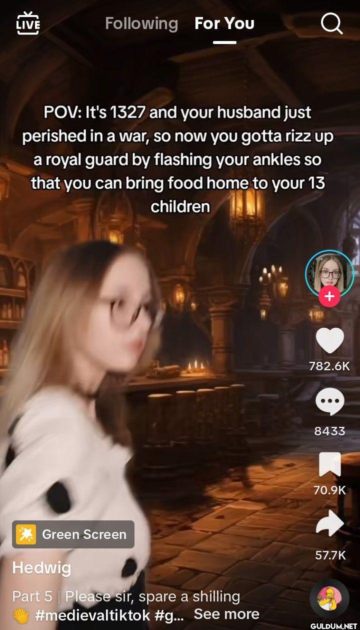 LIVE For You POV It's 1327...