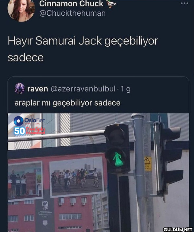 Hayır Samurai Jack...