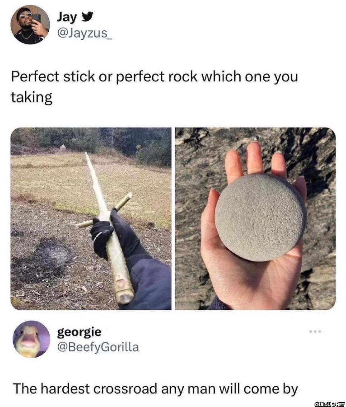 Perfect stick or perfect...