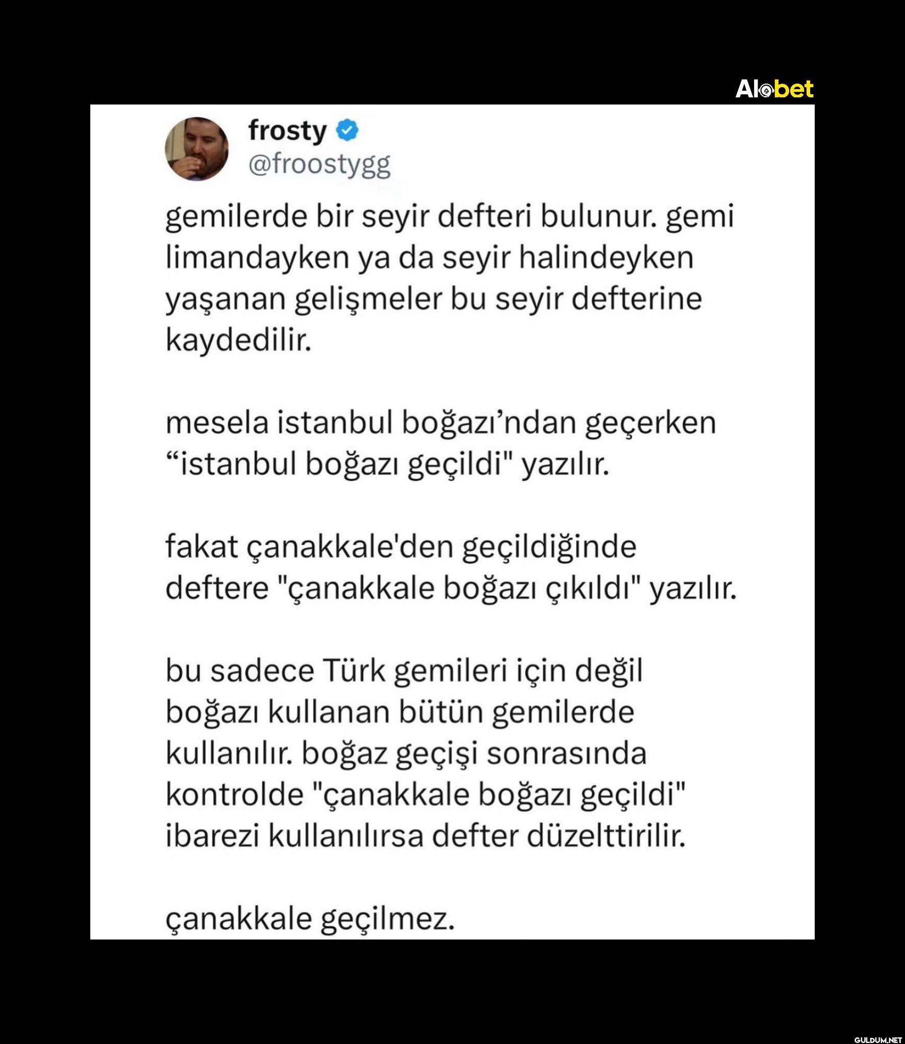 gemilerde bir seyir...