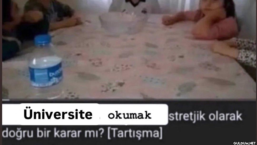Üniversite okumak stretjik...