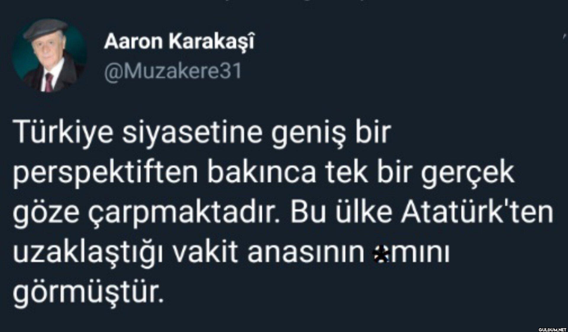 Türkiye siyasetine geniş...