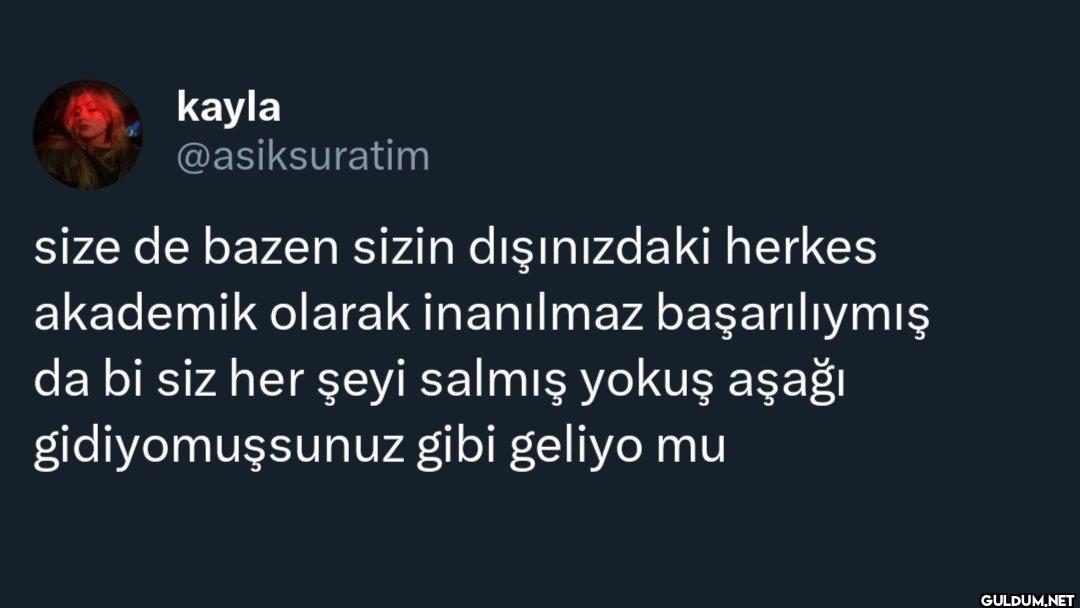 size de bazen sizin...