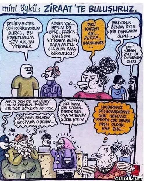 mini öykü: ZIRAAT 'TE...