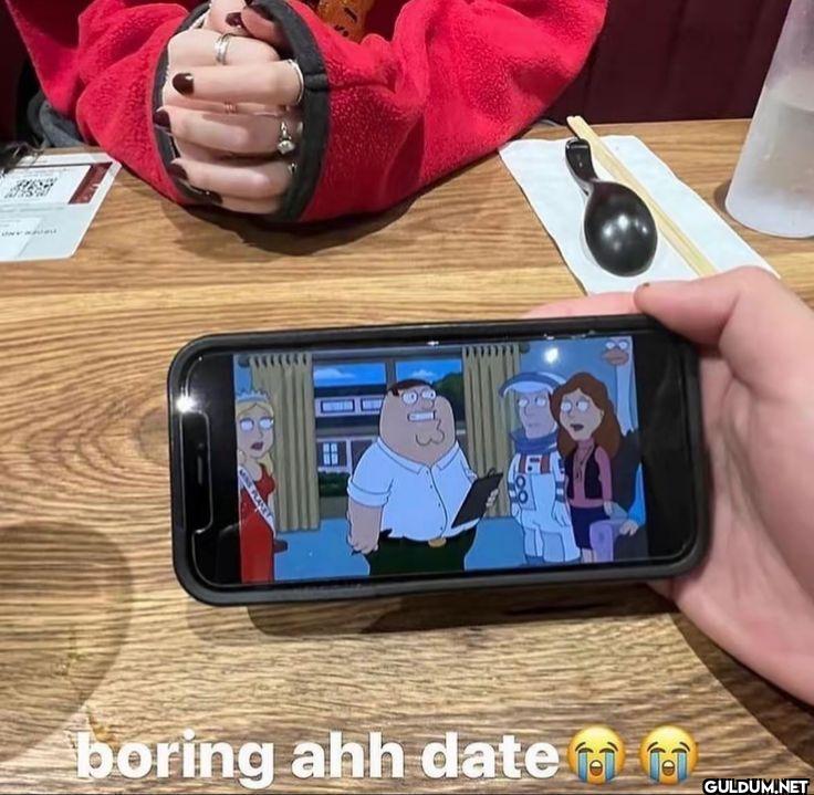 boring ahh date