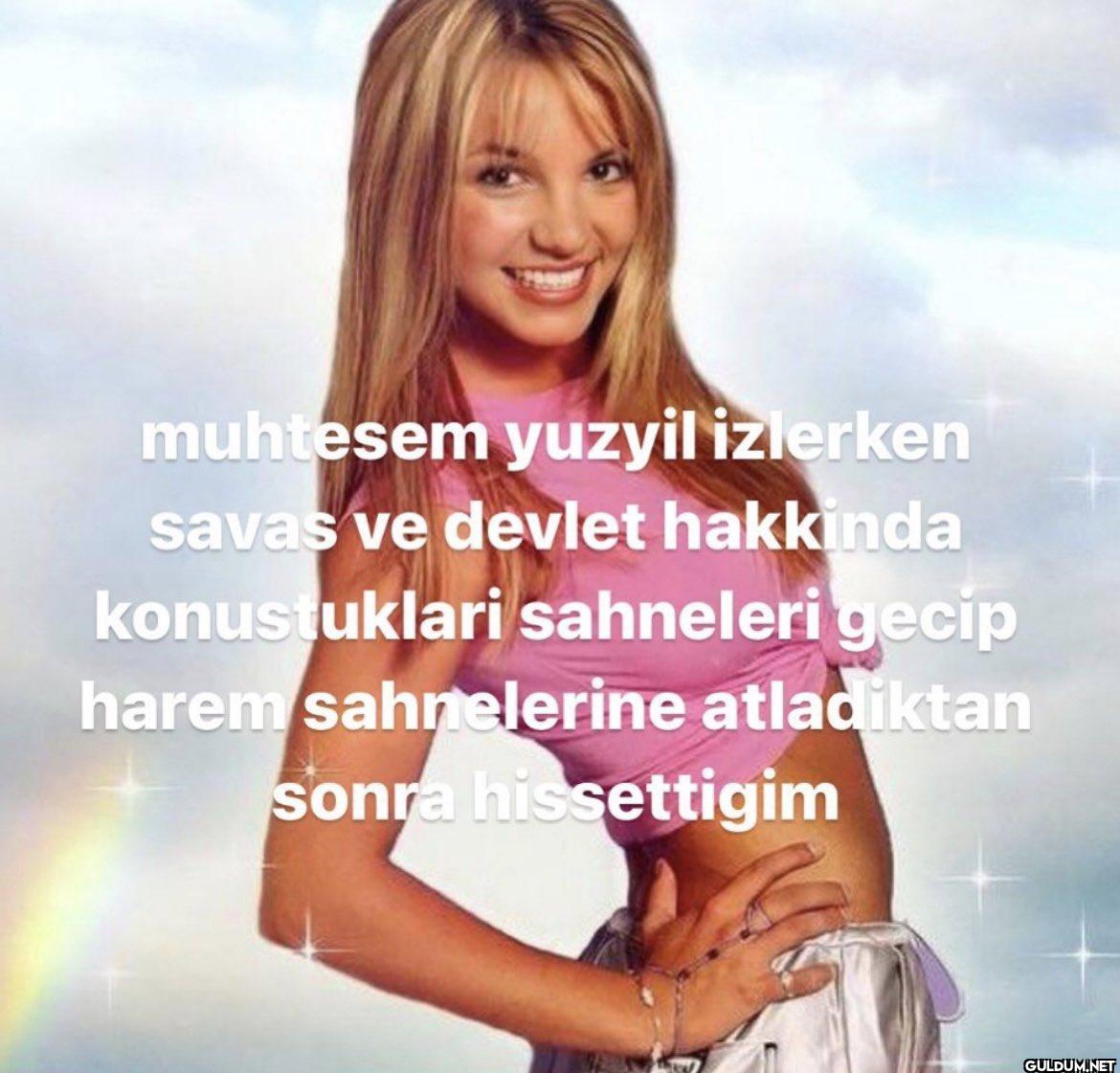 muhtesem yuzyil izlerken...