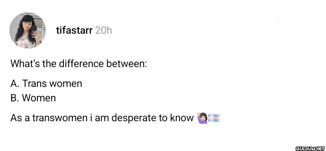 Who wants to tell him?   ...