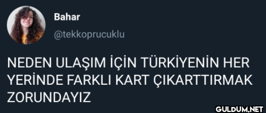 NEDEN ULAŞIM İÇİN...