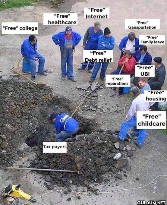 🎯    "Free" healthcare...