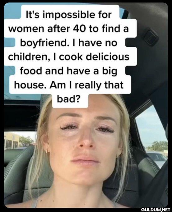 She doesn't look 40.   ...