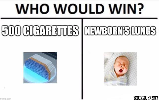 WHO WOULD WIN? 500...