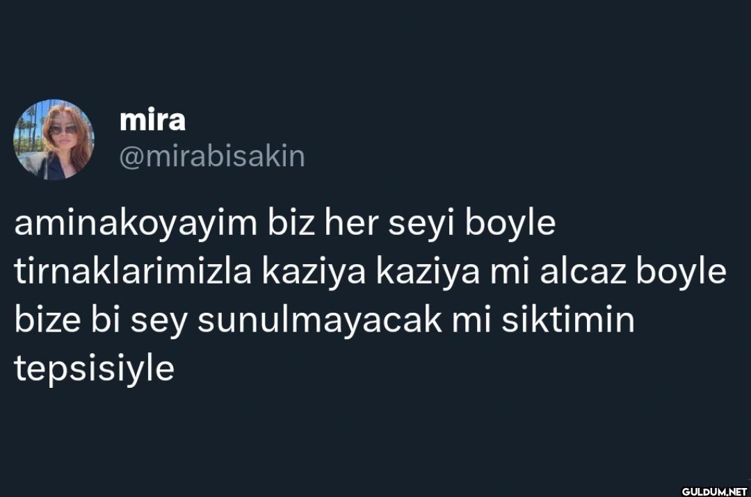 aminakoyayim biz her seyi...