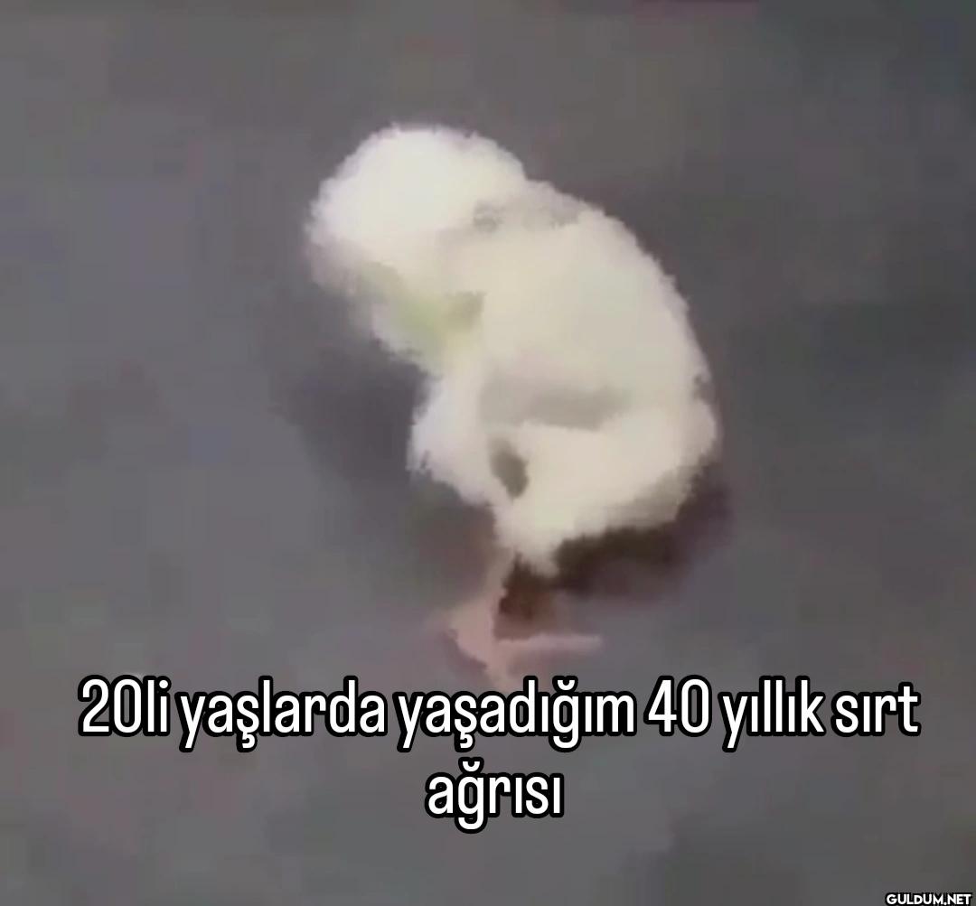20li yaşlarda yaşadığım 40...