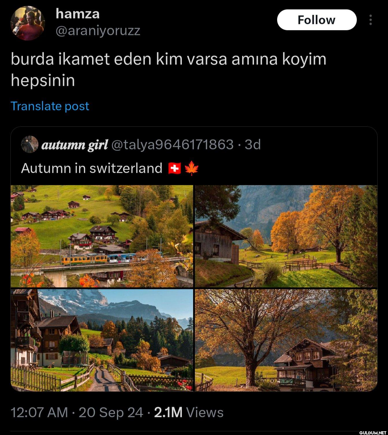 Follow burda ikamet eden...