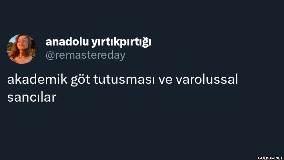 akademik göt tutusması ve...