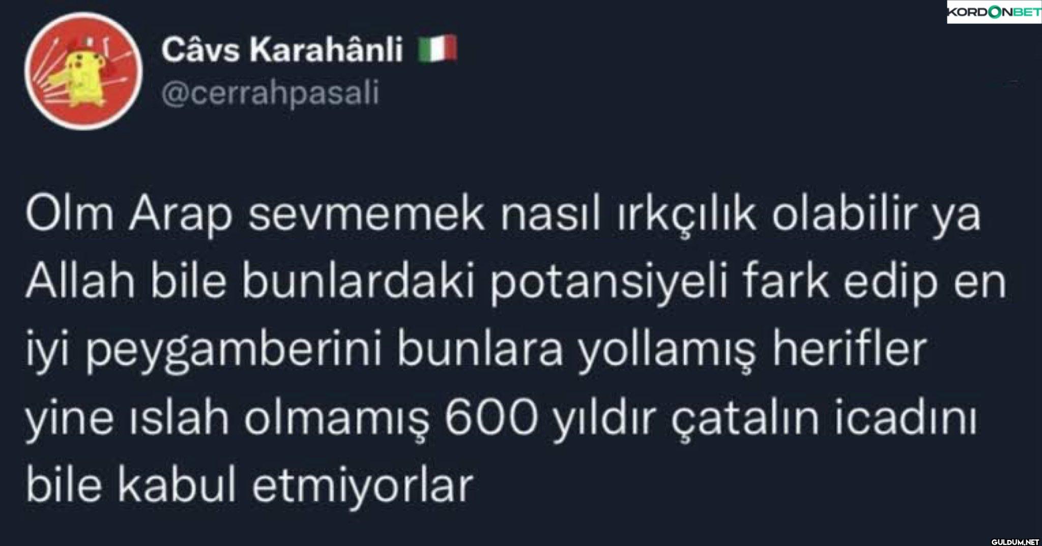 KORDONBET Olm Arap...