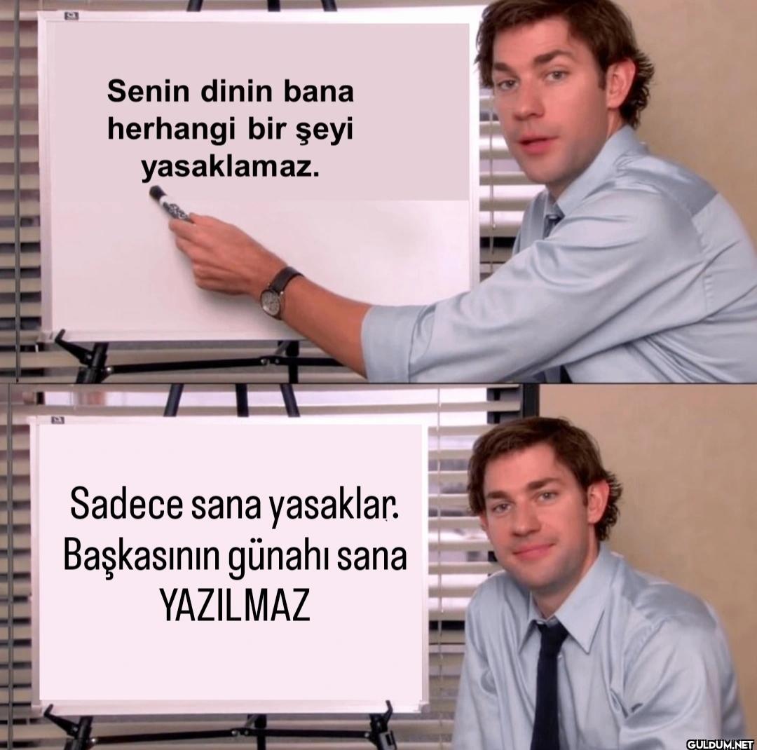ต Senin dinin bana...