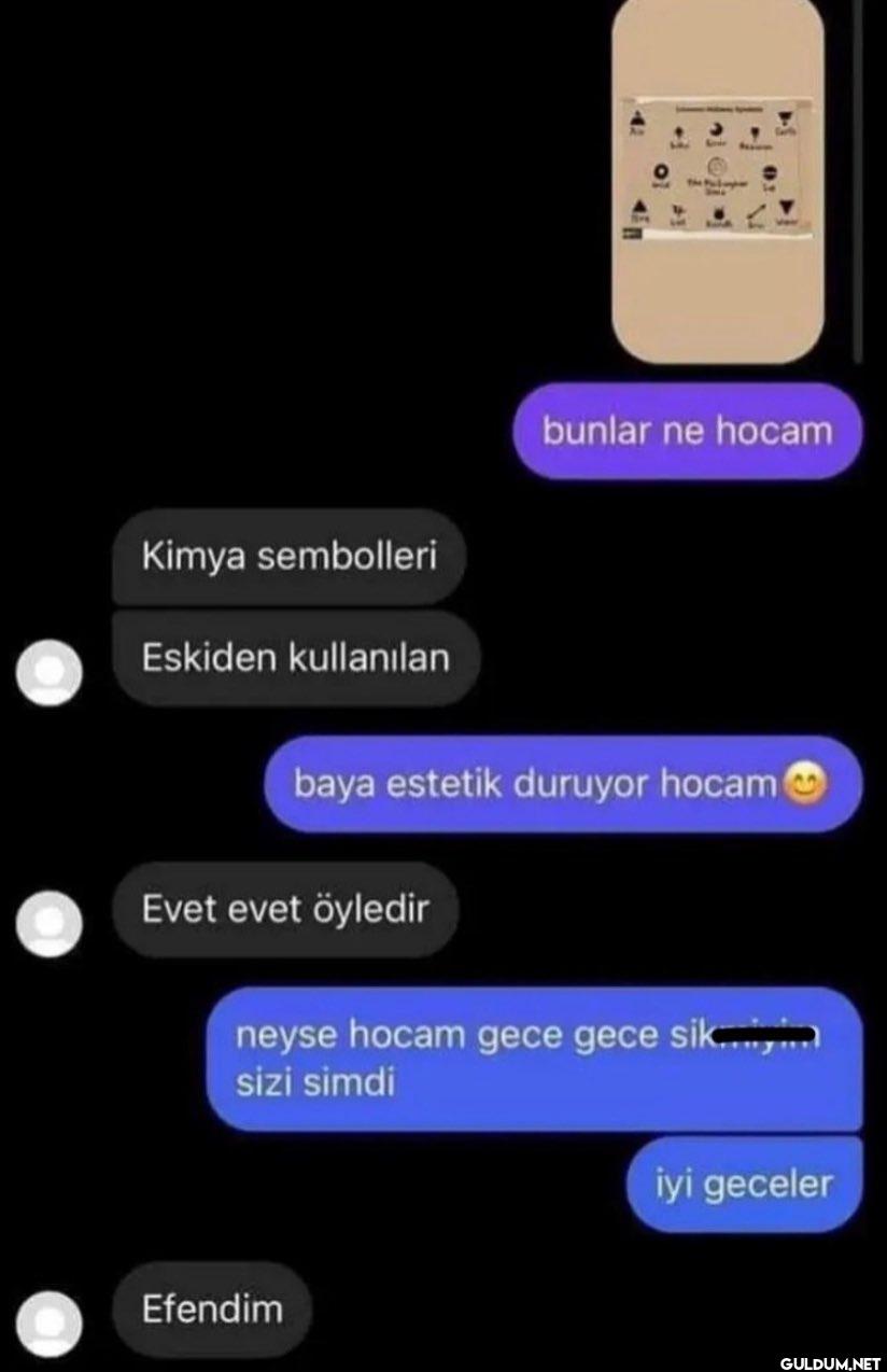 Kimya sembolleri Eskiden...