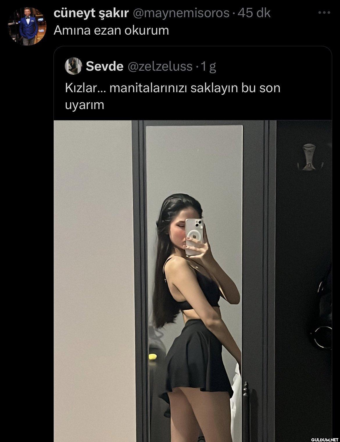 ⚫45 dk Amina ezan okurum...
