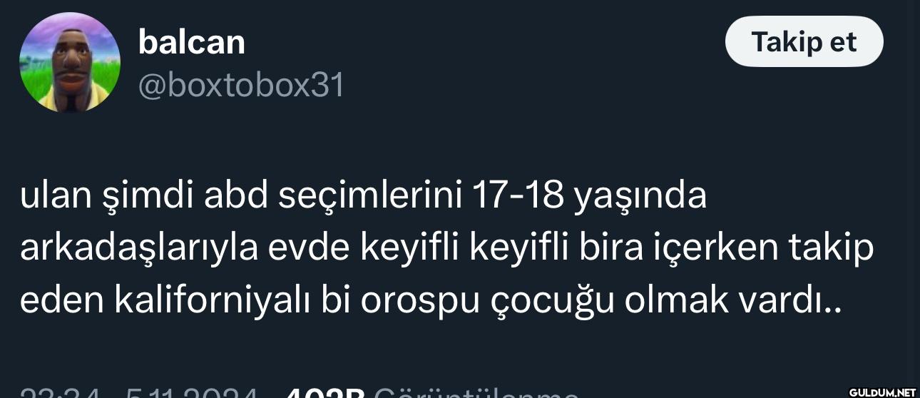 Takip et ulan şimdi abd...