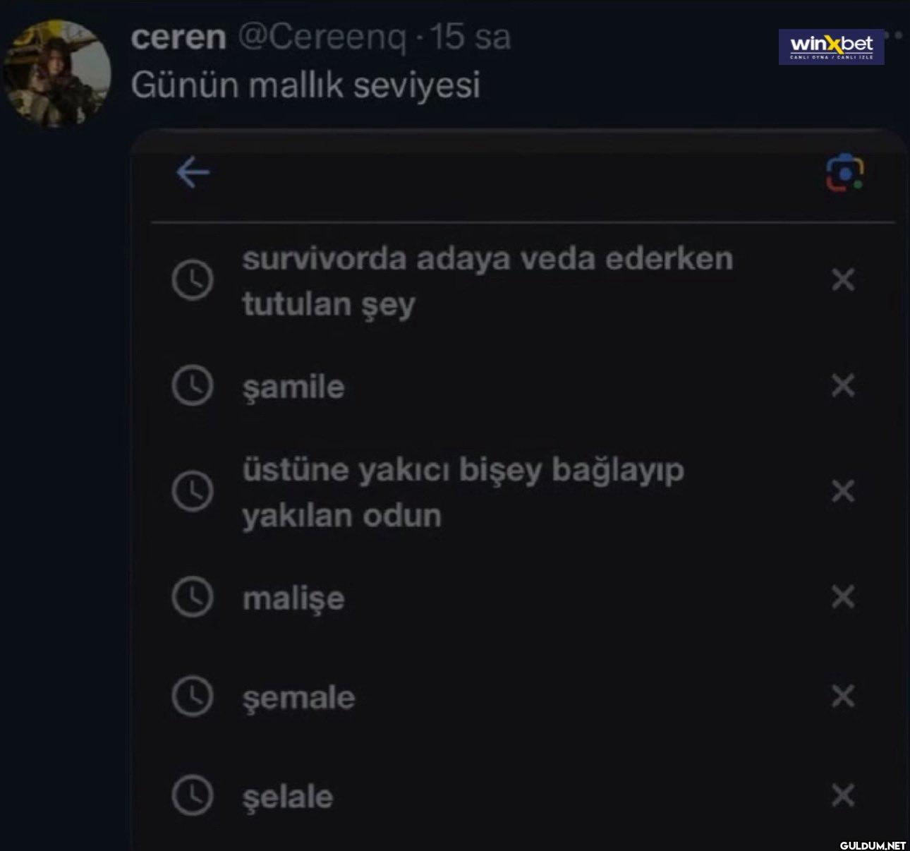 sa Günün mallik seviyesi...