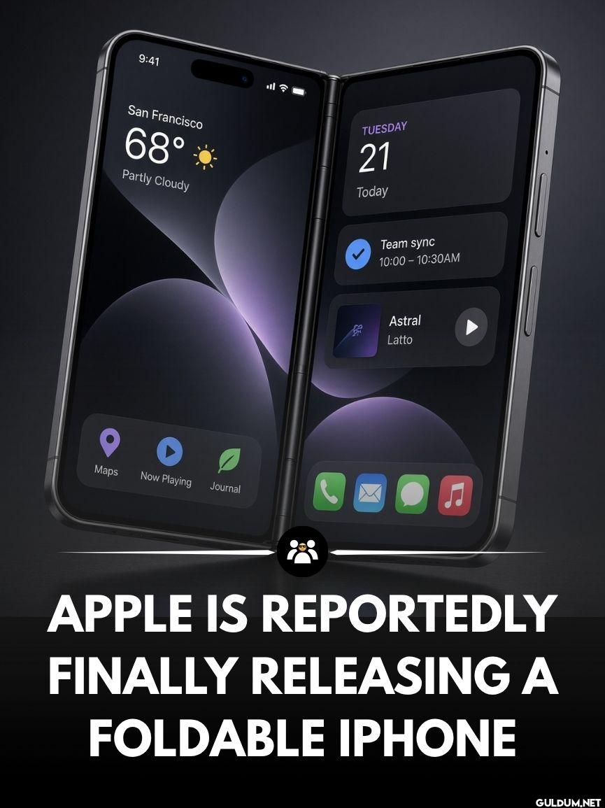 Apple'ın katlanabilir...