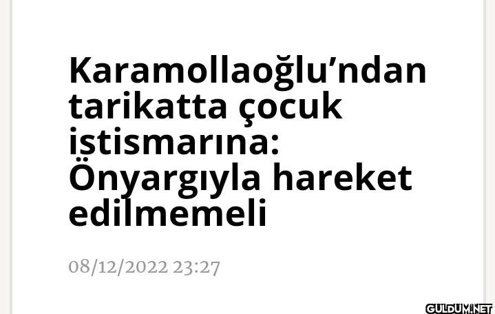 şu adamların fikrini...