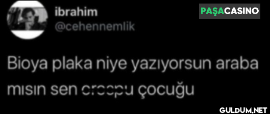 Bioya plaka niye...