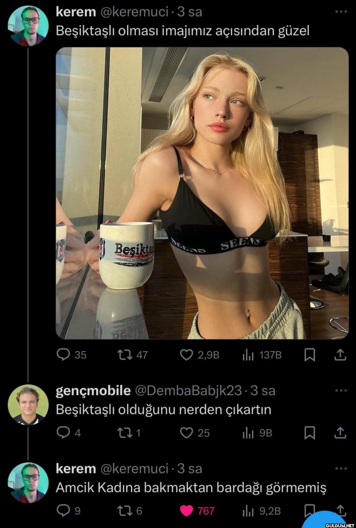 · 3 sa Beşiktaşlı olması...