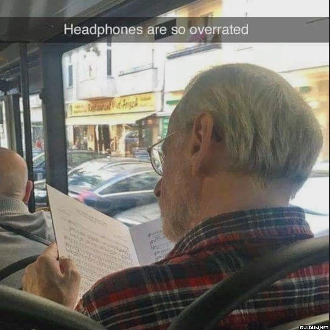Headphones are so overrated ch