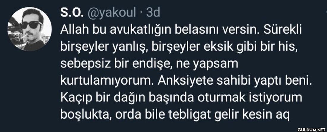 3d Allah bu avukatlığın...
