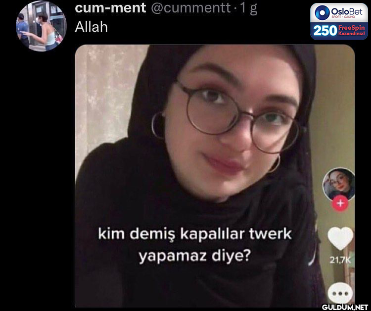 g Allah kim demiş...
