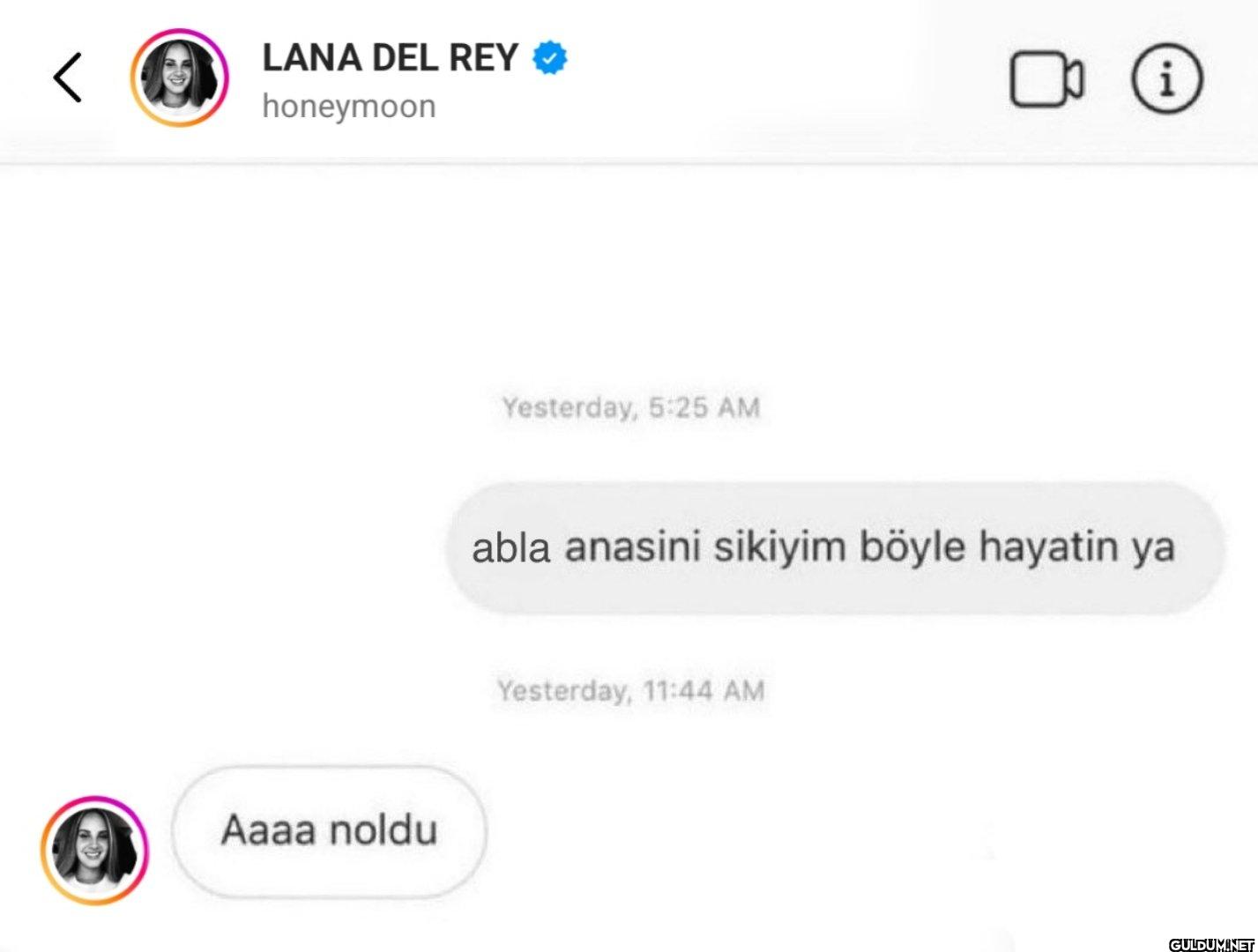 < H LANA DEL REY honeymoon...