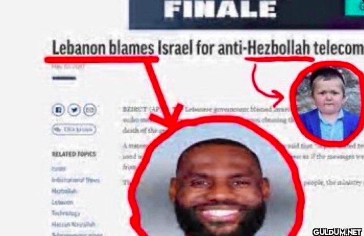 FINALE Lebanon blames...