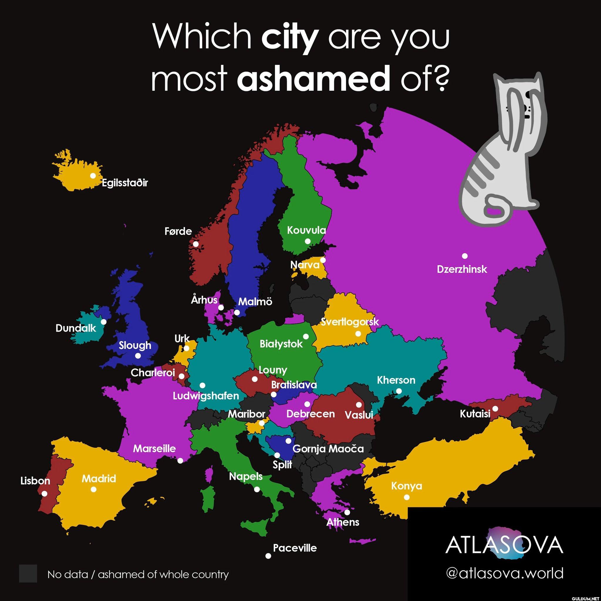 Which city embarrasses you...